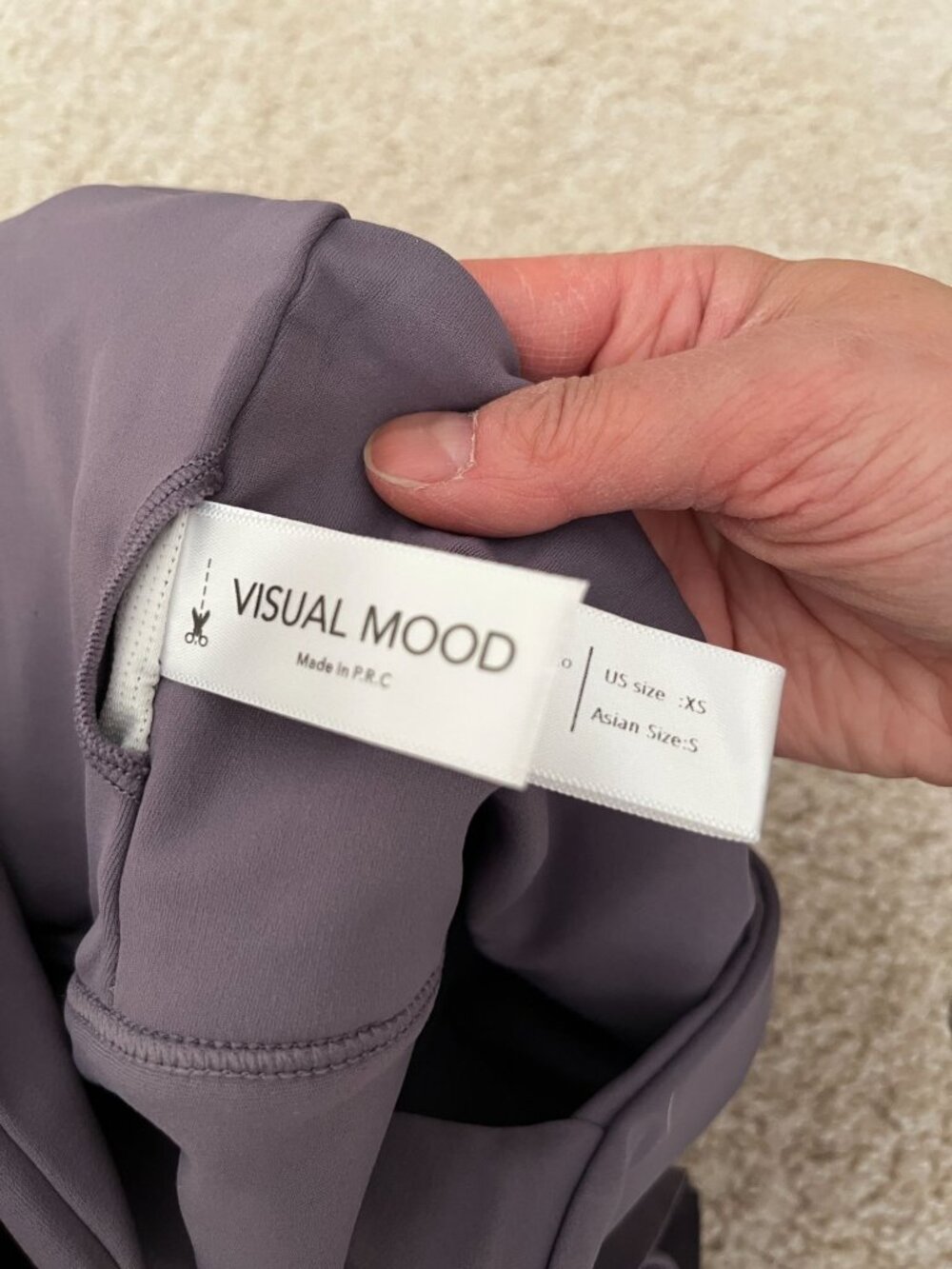 NWT Visual Mood SERENA RUFFLED BIKINI SET - LAVENDER size XS S - Picture 13 of 15